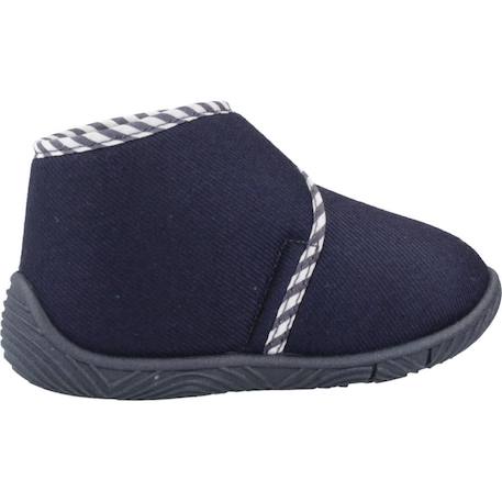 Chaussons fille modèle teddy Bleu 800 1 - vertbaudet enfant 