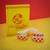 Carnet surfer boy pizza - stranger things Jaune 2 - vertbaudet enfant 