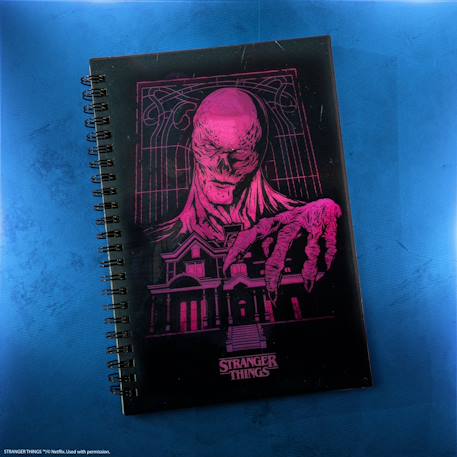 Carnet lenticulaire vecna - stranger things Noir 2 - vertbaudet enfant 