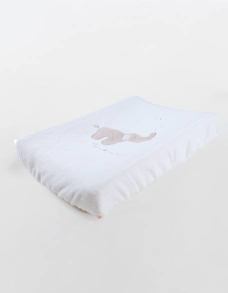 Matelas à langer avec housse en éponge - bali Ecru 5 - vertbaudet enfant 