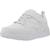 Baskets enfant garçon légère souple Blanc wht+Noir+Noir bbk 4 - vertbaudet enfant 