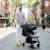 Poussette urbaine légère et compacte Milan Noir et violet 2 - vertbaudet enfant 