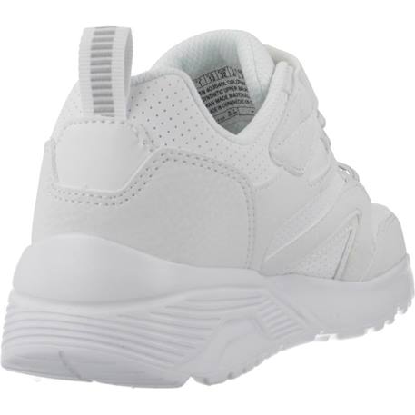 Baskets enfant garçon légère souple Blanc wht+Noir+Noir bbk 3 - vertbaudet enfant 