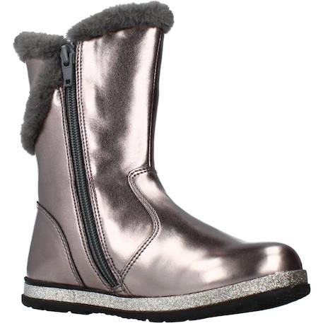 Bottes fille modèle campanella Argent+Bleu 5 - vertbaudet enfant 