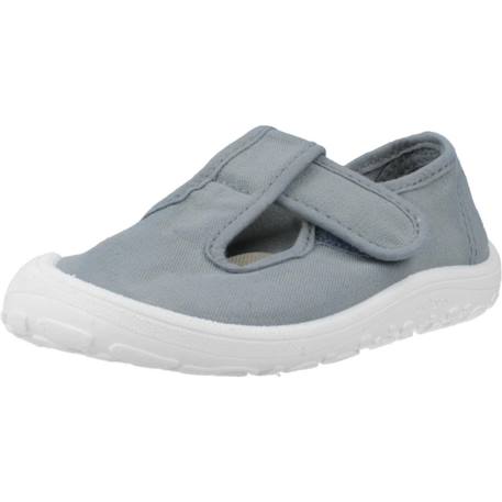 Basket fille textile bosco barefoot Blanc blanco+Bleu atlntc+Bleu marino+Gris hielo+Rose ballet+Vert aloe 10 - vertbaudet enfant 