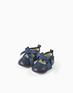 Chaussures-Ballarines avec nœud en satin