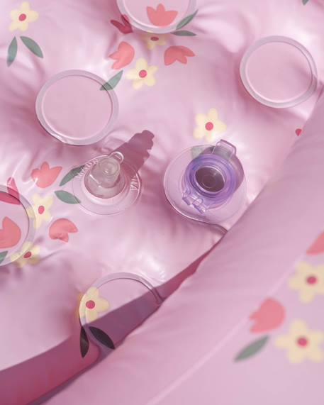 Piscine enfant avec auvent protection soleil Bleu+Rose 10 - vertbaudet enfant 