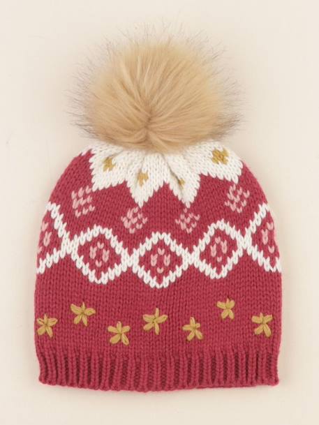 Bonnet - 8/10 ans Rose 1 - vertbaudet enfant 