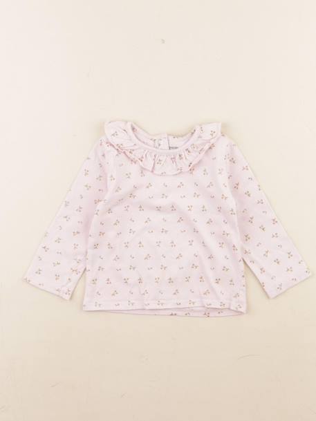 Tee-shirt - 9 mois Rose 1 - vertbaudet enfant 