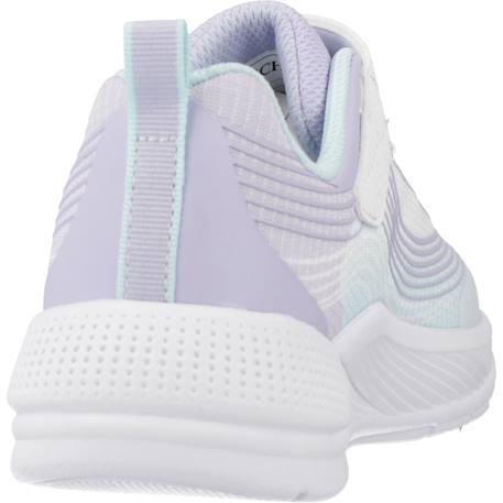 Baskets basses à scratch Blanc et violet+Blanc wlvm+Purpe aqua+Rose 9 - vertbaudet enfant 