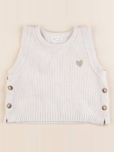 Pull - 6 mois Beige, or 1 - vertbaudet enfant 