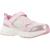 Basket fille synthétique légère et souple Blanc wsl+Rose pnk 11 - vertbaudet enfant 