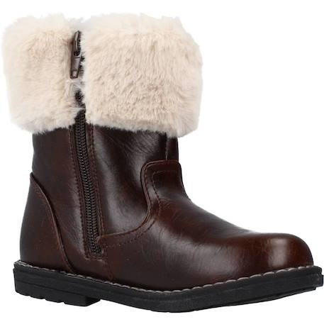 Bottes fille modèle 112301 Bordeaux 5 - vertbaudet enfant 