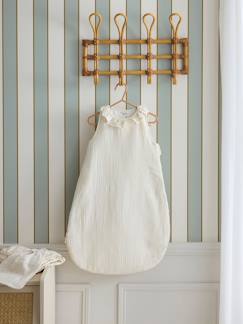 Linge de maison et décoration-Linge de lit bébé-Gigoteuse-Gigoteuse col froufrou gaze de coton biologique - tog 3