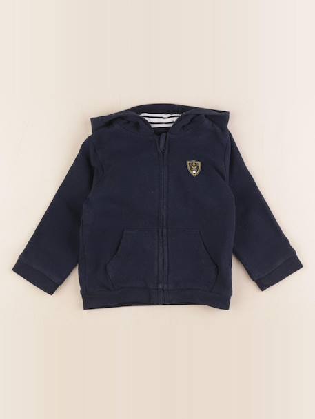 Sweat - 12 mois Bleu 1 - vertbaudet enfant 