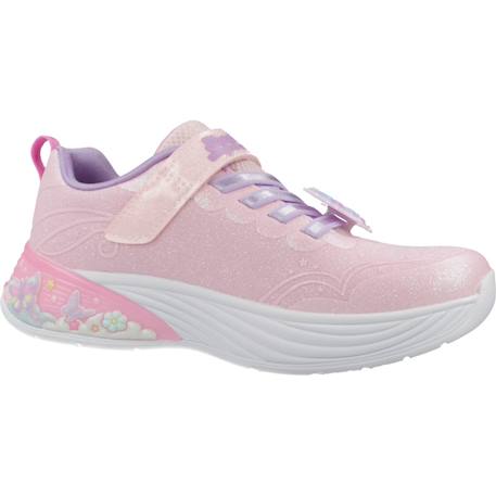 Basket fille synthétique légère et souple Rose+Rose lpmt+Violet 11 - vertbaudet enfant 