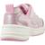 Basket fille synthétique légère et souple Blanc wsl+Rose pnk 9 - vertbaudet enfant 