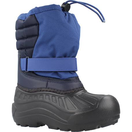 Bottes garçon modèle childrens powderbug snow Bleu 433+Noir 010 5 - vertbaudet enfant 