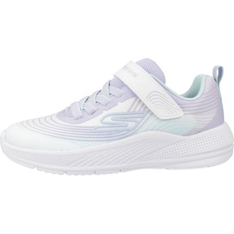 Baskets basses à scratch Blanc et violet+Blanc wlvm+Purpe aqua+Rose 8 - vertbaudet enfant 