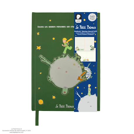 Carnet astéroïde b-612 - le petit prince Vert 5 - vertbaudet enfant 