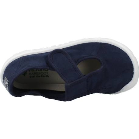 Basket fille textile bosco barefoot Blanc blanco+Bleu atlntc+Bleu marino+Gris hielo+Rose ballet+Vert aloe 18 - vertbaudet enfant 
