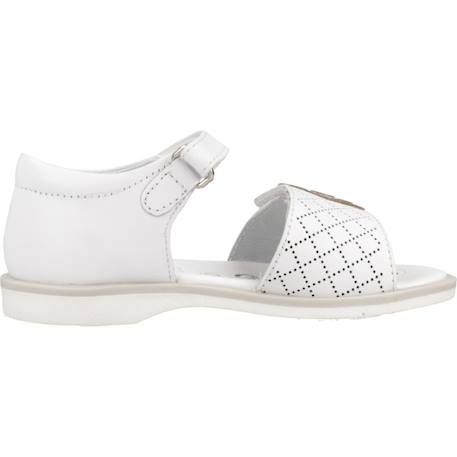 Sandales fille modèle colory Blanc 300 1 - vertbaudet enfant 
