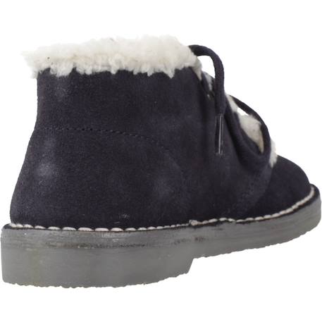 Bottes fille modèle 1060530c Argent+Bleu 9 - vertbaudet enfant 