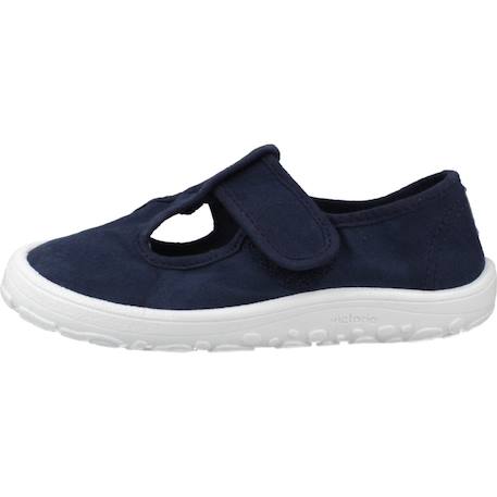 Basket fille textile bosco barefoot Blanc blanco+Bleu atlntc+Bleu marino+Gris hielo+Rose ballet+Vert aloe 14 - vertbaudet enfant 