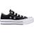 Baskets enfant fille en textile Noir black 1 - vertbaudet enfant 