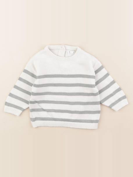 Pull - 12 mois Vert 1 - vertbaudet enfant 