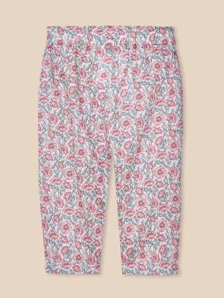 Pantalon en tissu liberty bébé Liberty astell reece 4 - vertbaudet enfant 