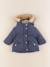Manteau doublure amovible - 3 mois Bleu 1 - vertbaudet enfant 