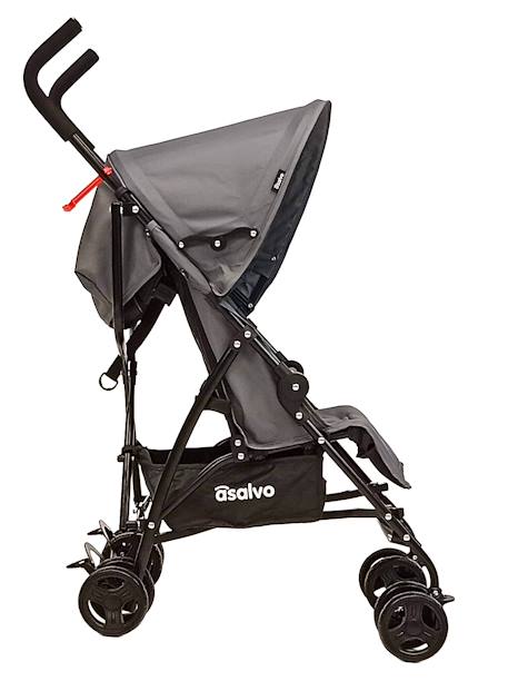 Poussette canne légère double roues Mia Noir, gris 5 - vertbaudet enfant 