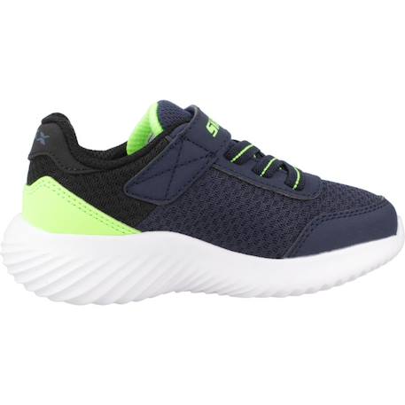 Basket bébé garçon synthétique légère slip-on Bleu nvlm 1 - vertbaudet enfant 