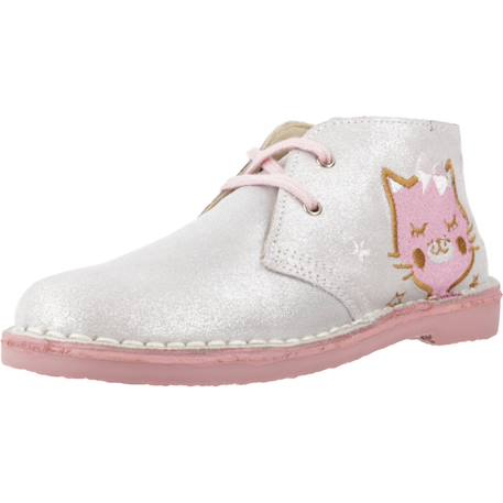 Bottes fille modèle 1060530c Argent 4 - vertbaudet enfant 