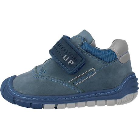 Bottes garçon modèle dexter Bleu 800+Bleu 860+Jaune 260 8 - vertbaudet enfant 