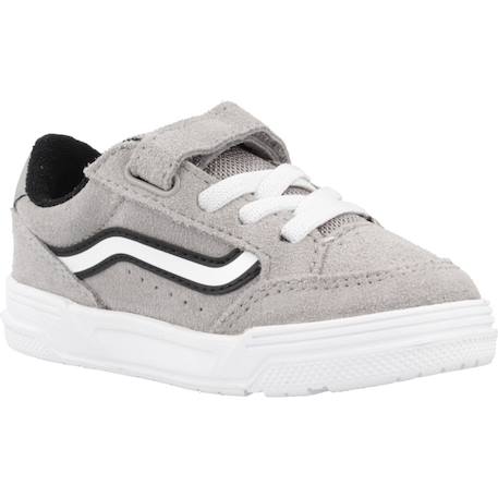 Baskets enfant garçon en cuir Gris gryblk 5 - vertbaudet enfant 