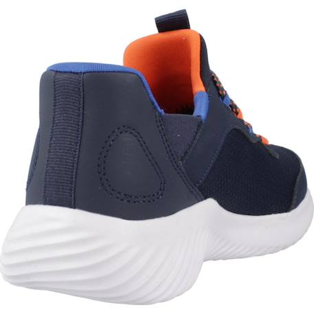 Basket garçon synthétique slip-ins légère Bleu nvbl+Gris ccor+Gris et corail+Noir bblm 3 - vertbaudet enfant 