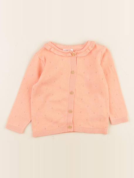 Gilet - 6 mois Rose 1 - vertbaudet enfant 