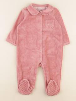 Seconde main-Fille-Pyjama velours - 9 mois