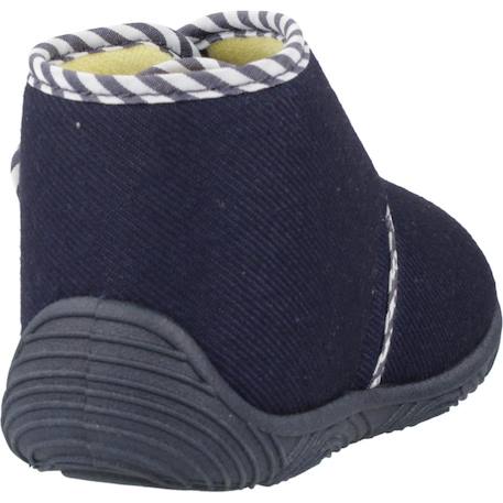 Chaussons fille modèle teddy Bleu 800 3 - vertbaudet enfant 