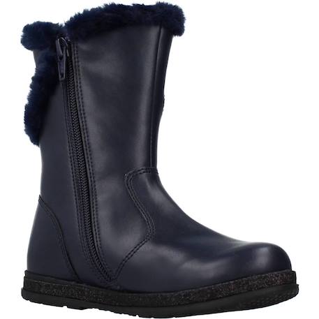 Bottes fille modèle campanella Argent+Bleu 11 - vertbaudet enfant 