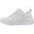 Baskets enfant garçon légère souple Blanc wht+Noir+Noir bbk 2 - vertbaudet enfant 