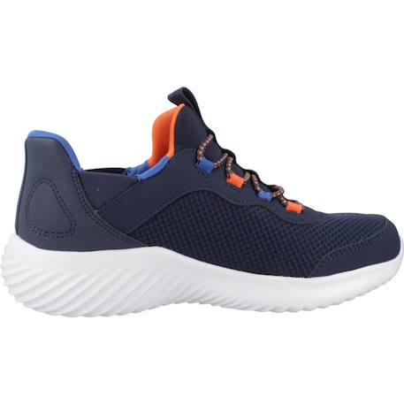 Basket garçon synthétique slip-ins légère Bleu nvbl+Gris ccor+Gris et corail+Noir bblm 1 - vertbaudet enfant 