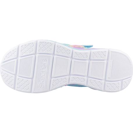 Baskets basses à scratch Bleu blmt+Lvmt levender multi+Violet lvmt 6 - vertbaudet enfant 