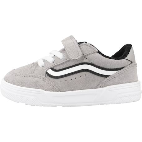 Baskets enfant garçon en cuir Gris gryblk 2 - vertbaudet enfant 