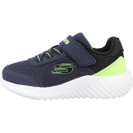 Basket bébé garçon synthétique légère slip-on Bleu nvlm 2 - vertbaudet enfant 