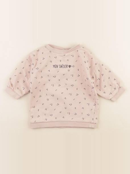 Sweat - 12 mois Rose 1 - vertbaudet enfant 