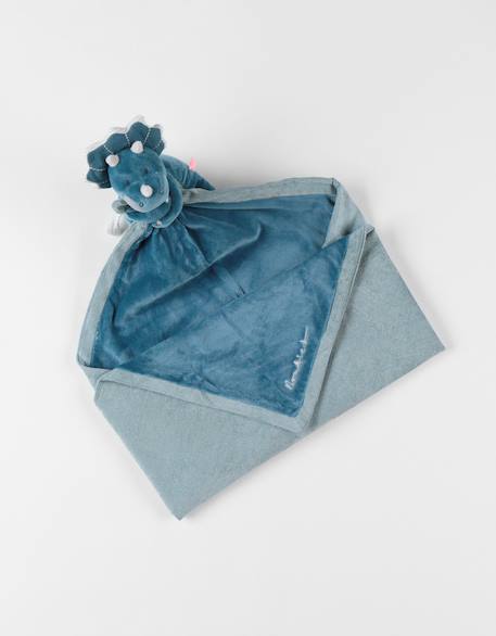 Doudou-couverture nomade 50x50cm - ops Bleu 3 - vertbaudet enfant 