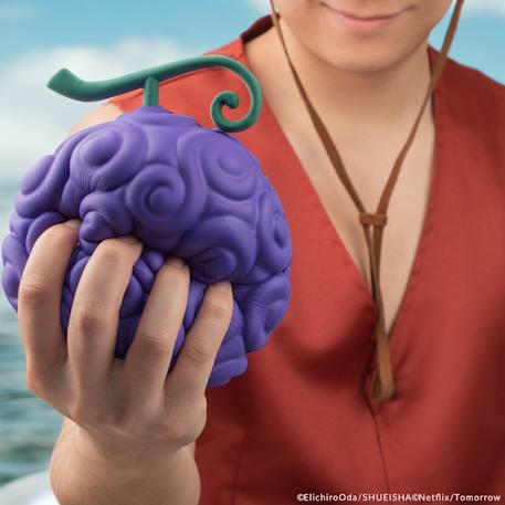 Figurine fruit du gum-gum  squishy anti-stress - one piece Violet 2 - vertbaudet enfant 